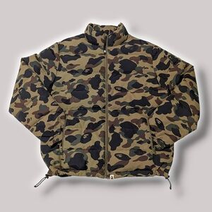 Bape A Bathing Ape 1st Camo Down Puffer Jacket 3X